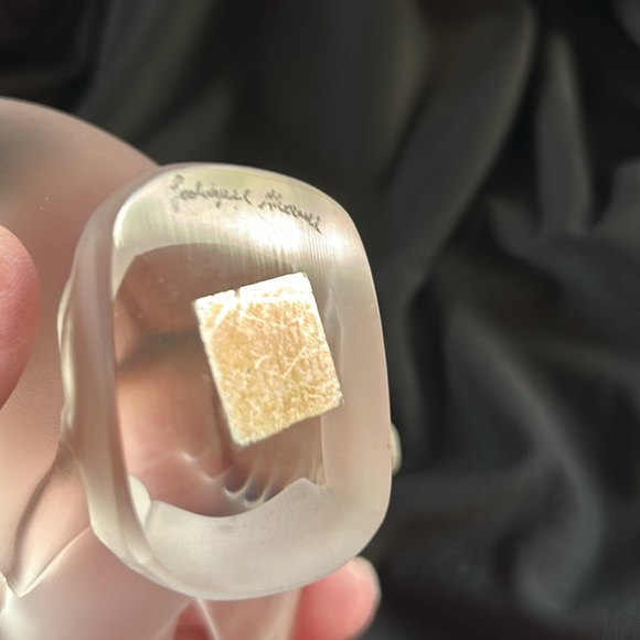 Lalique Frosted Crystal Sparrow - Picture 5 of 6